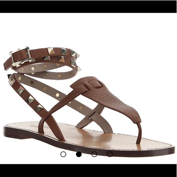 valentino double strap sandal